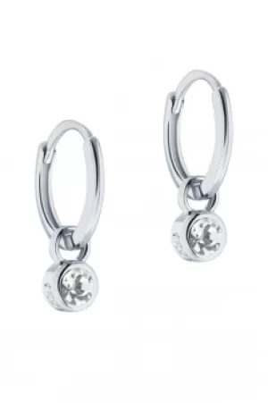 Image of Ted Baker Sinalaa Crystal Huggie Earrings TBJ3028-01-02