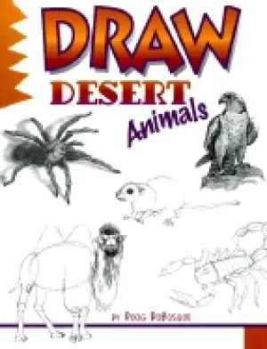 Image of draw desert animals