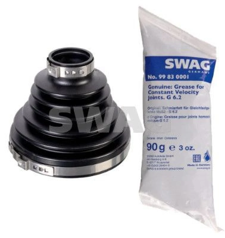 Image of CV boot kit, drive shaft SWAG 33 10 2190
