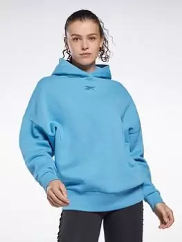 Image of Reebok Studio Recycled Oversize Hoodie, Red Size XS Women