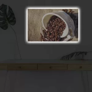 Image of 4570KDACT-003 Multicolor Decorative LED Lighted Canvas Painting