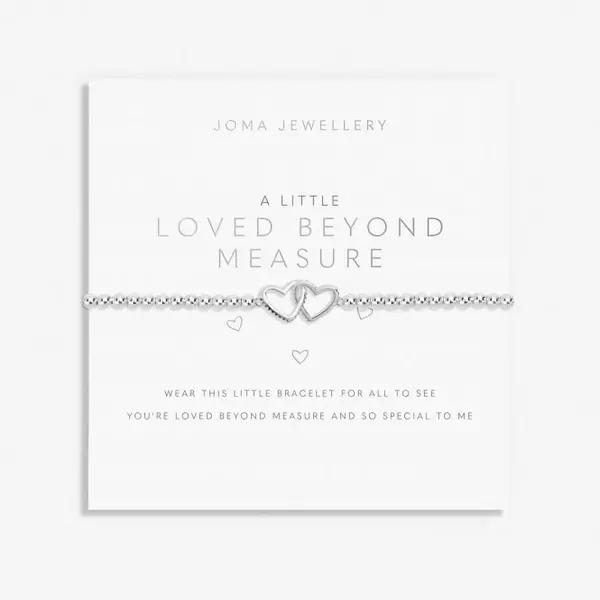 Image of A Little Loved Beyond Measure Silver Plated 17.5cm Bracelet 7020
