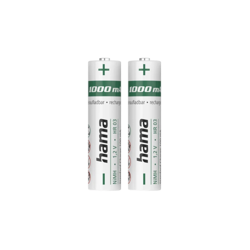 Image of Hama Hama 00223524 household battery Rechargeable battery AAA Nickel-Metal Hydride (NiMH) 00223524