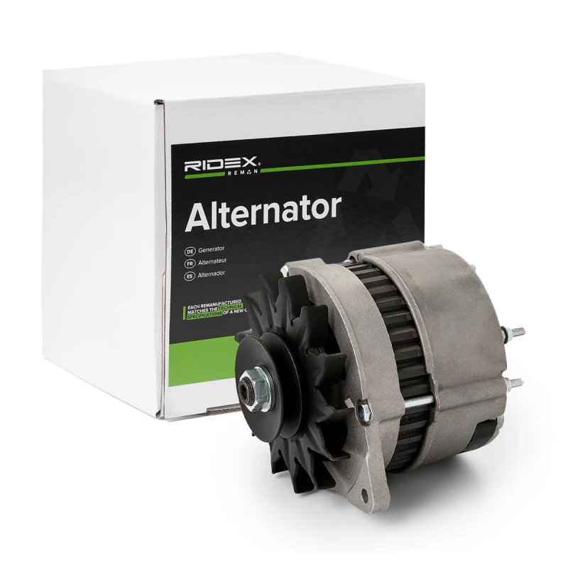 Image of RIDEX REMAN 4G0776R Generator Alternator Charging Current: 55A, Voltage: 14V Alternator (4)