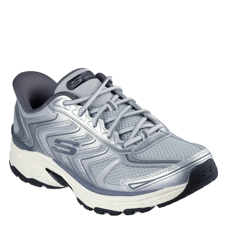 Image of Skechers Slip-ins: Stamina Sport Retro Runners Mens Trainers Slate/Grey male 11 (46)