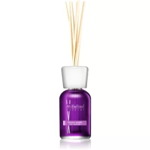 Image of Millefiori Natural Volcanic Purple aroma diffuser with filling 100ml