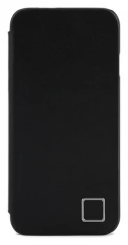 image of Proporta iPhone X Leather Folio Case Black