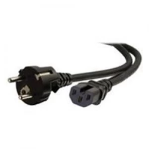Image of C2G 2m EU-CEE 7/7 to C15 Power Cord