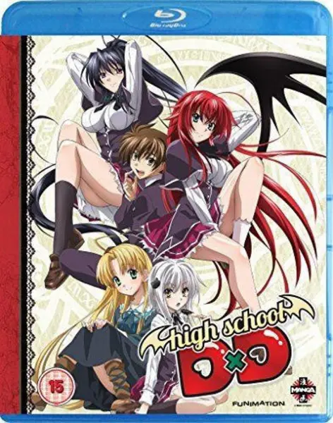 High School DxD Complete Series Collection Blu Ray