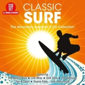 image of Classic surf The absolutely essential 3 collection by Various Artists CD Album