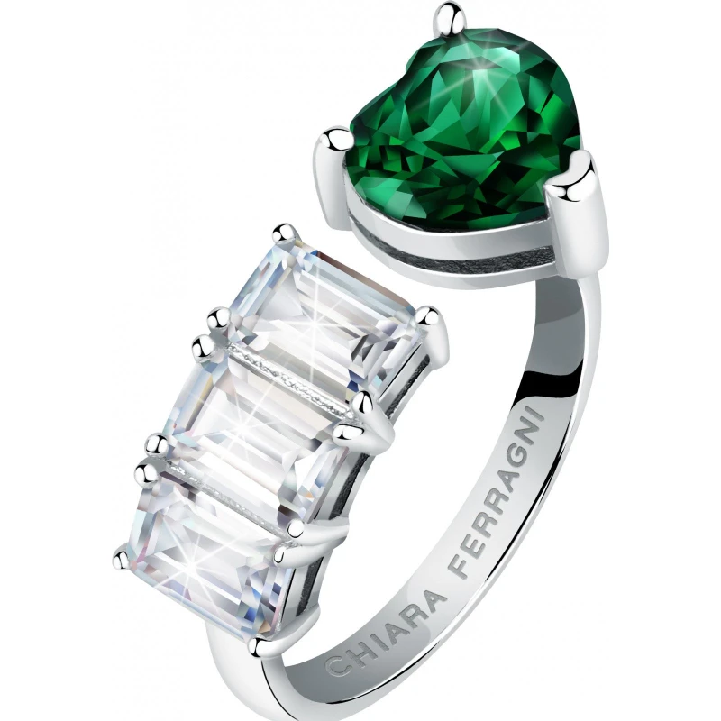 Image of Chiara Ferragni Womens Stackable Stack Rings Multi female 18
