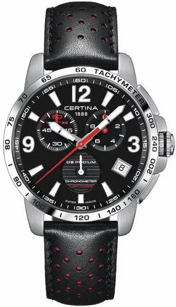 Image of Certina Watch DS Podium Chrono Lap Timer - Black CRT-487