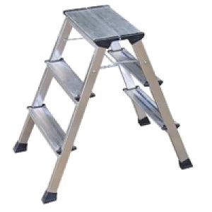 Image of Slingsby Aluminium 3 Tread Folding Kick Step