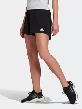 Image of adidas Heat.rdy Training Shorts, Black/White Size M Women