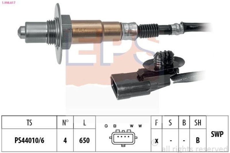 Image of EPS Lambda sensor EPS 1.998.617