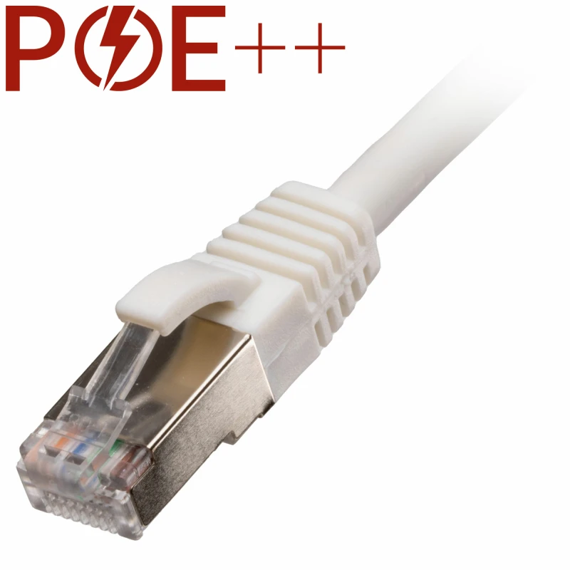 Image of Cablenet 0.3m Cat6a RJ45 White S/FTP LSOH 26AWG Snagless Booted Patch