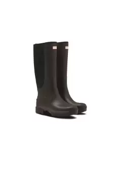 'Balmoral Hybrid Tall' Plain Rubber Wellingtons