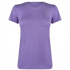 image of New Balance Short Sleeve Heathered T Shirt Ladies - AIH