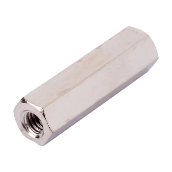 Image of R-TECH 524426 Hex Threaded F-F Spacers Brass M4 25mm - Pack Of 25