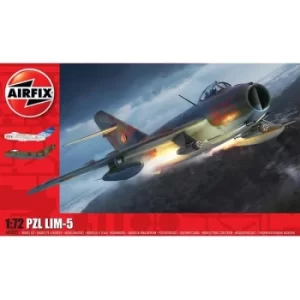 image of Airfix LIM-5 Series 3 Aircraft 1:72 Scale Model Kit