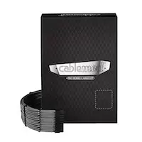 Image of CableMod C-Series Pro ModMesh Sleeved 12VHPWR Cable Kit for Corsair RM Black Label / RMi / RMx (Carbon)