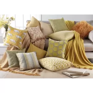 Image of Malini Ivor Cushion Olive / Large