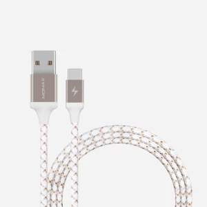 Image of Momax ZERO Type-C To USB-A Cable (1m) DTA11L - Pink