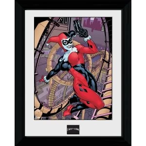 Image of Batman Harley Quinn Framed Print