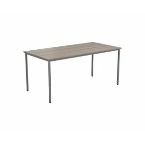 TC Office Rectangular Table 1600 x 800mm, Grey Oak Effect