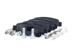 Image of BREMBO Brake pad set HONDA P 28 046 43022SWWG00,43022SWWG01,43022SWWG02 43022SWWG03,43022T1GG00