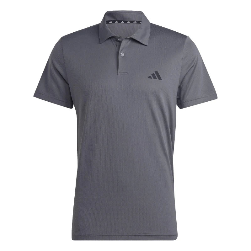 Image of adidas Mens Fab Polo Shirt Charcoal male M