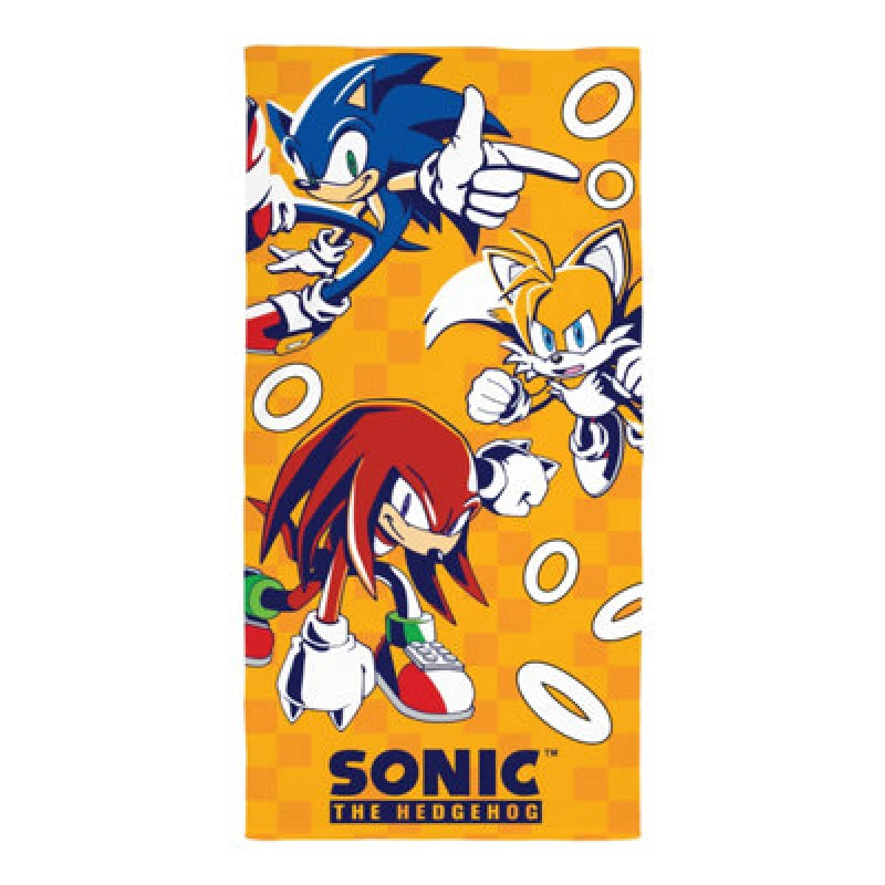 Image of Sonic The Hedgehog Play Bath Towel
