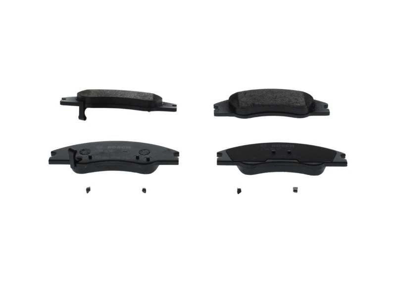 Image of Bosch 0 986 494 577 Brake pad set with acoustic wear warning, with mounting manual Low-Metallic Brake Pad Set,disc brake (402)