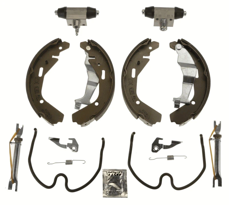 Image of TRW GSK2936 Brake Set, drum brakes with wheel brake cylinder Aluminium Brake Set,drum brakes (3859)