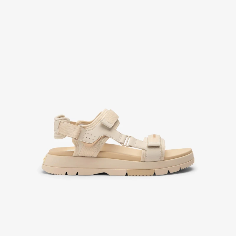 Image of Lacoste Suruga Premium Sandals - White White 8