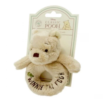 Image of Hundred Acre Wood Winnie the Pooh Ring Rattle