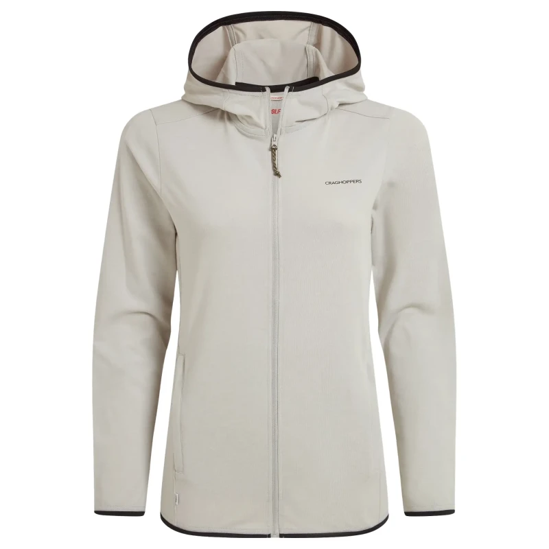Image of Womens full zip hoodie Craghoppers NosiLife Afia Gris Female 38