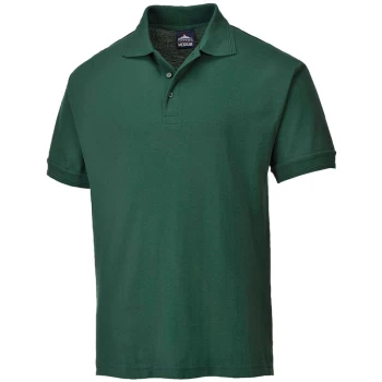 Image of Portwest - B210 - Bottle Green Sz 3XL Naples Polo Shirt Workwear Corporate Wear