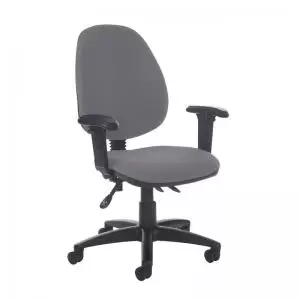 image of Jota high back asynchro operators chair with adjustable arms -