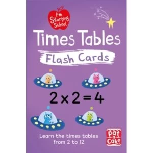 Image of I'm Starting School: Times Tables Flash Cards : Essential flash cards for times tables from 1 to 12