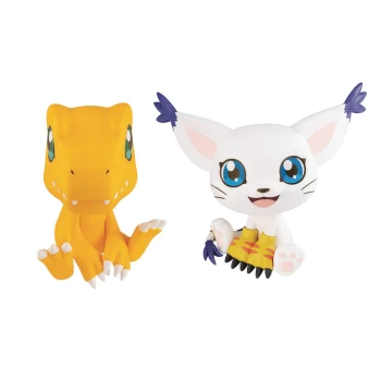 Image of Digimon Adventure Look Up Series Pvc Figure Set - Agumon & Tailmon