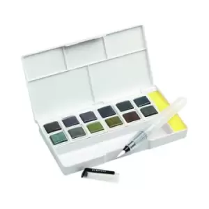 image of DERWENT Graphitint Paint 12 Pan Palette