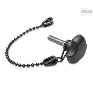 Image of ELESA Solid knob-VTT.25-p-M5x16-LP