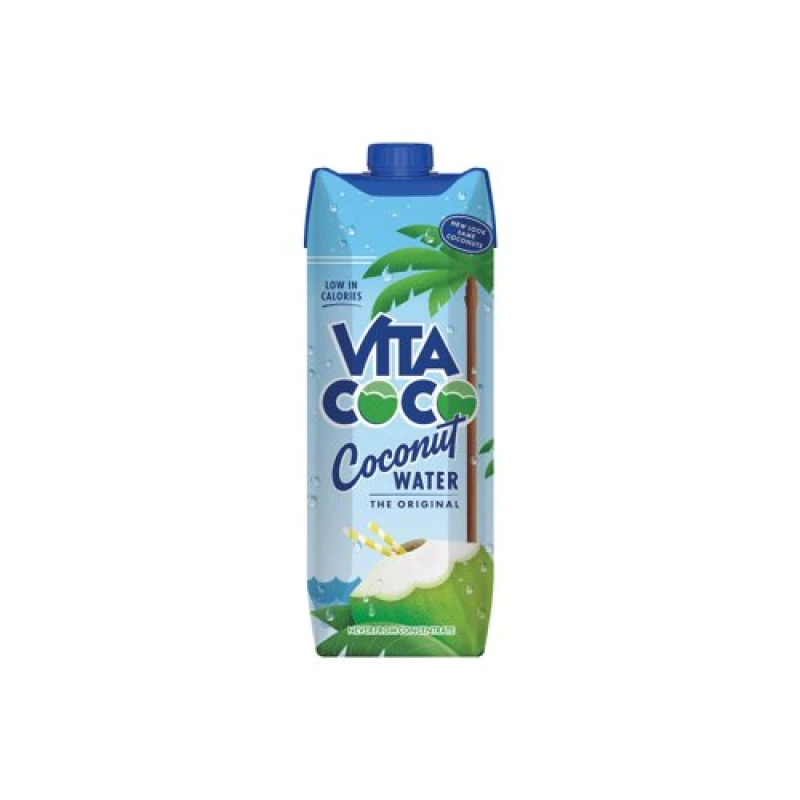 Image of Vita Vita Coco Natural Coconut Water 330ml (Pack of 12) 901187 901187