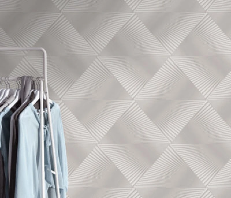 Image of Erismann Nonwoven Wallpaper Taupe - 10,05 X 0,53 M