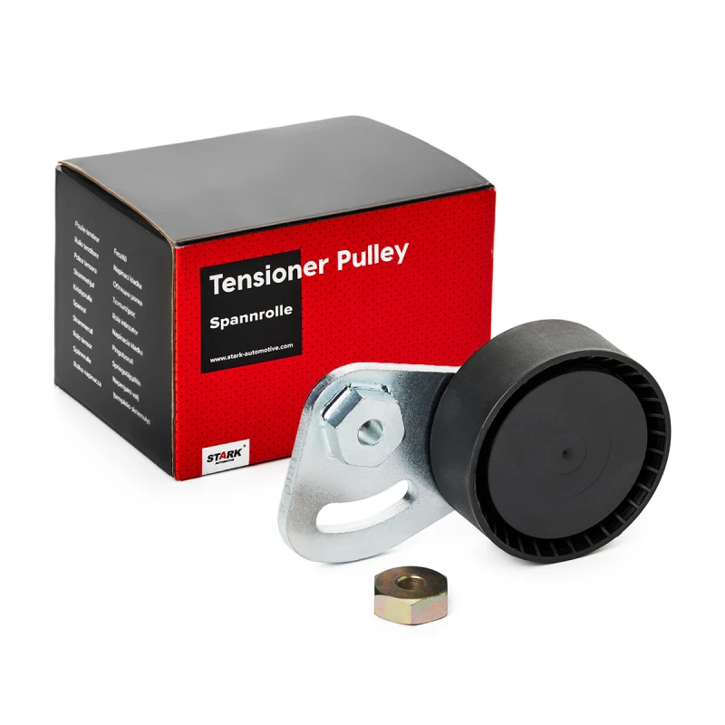Image of STARK SKTP-0600062 Tensioner Pulley with holder Tensioner Pulley,v-ribbed belt (310)