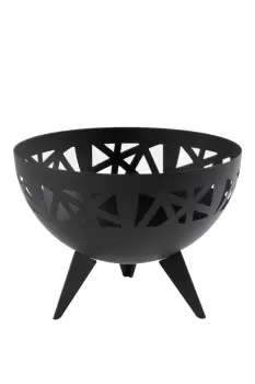 Image of Tobago 58cm Diameter Outdoor 3D Fire Bowl