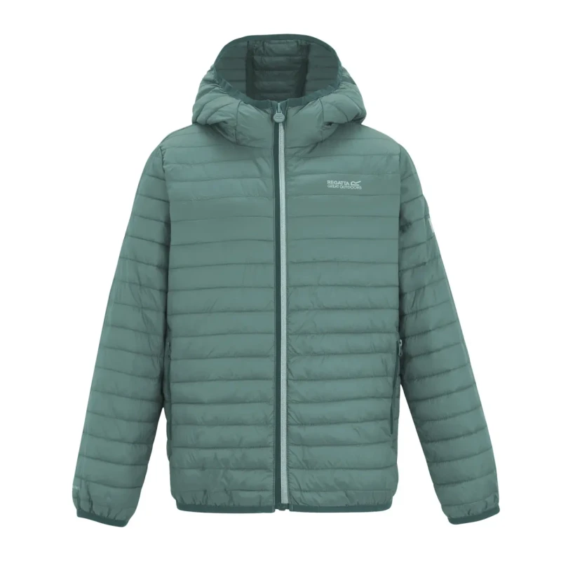 Image of Regatta Child Puffer jacket Regatta Hillpack Vert Unisex 13 ans