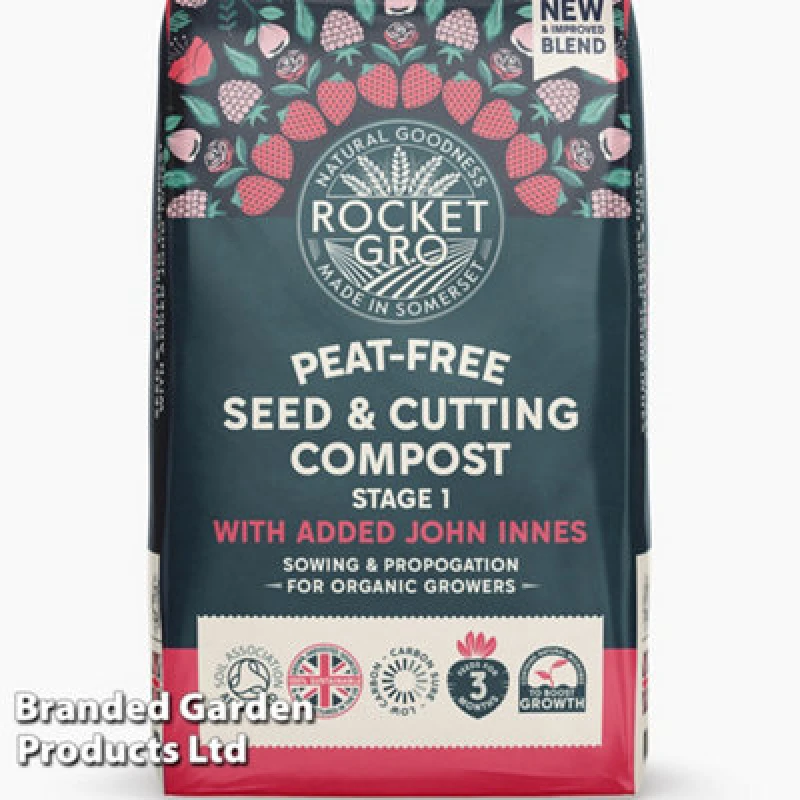 Image of Thompson & Morgan Rocketgro Peat-Free Seed & Cutting Compost With Added John Innes 20 Litre X 1 Unit