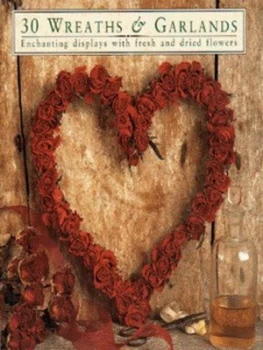 Image of 30 Wreaths and Garlands Hardback
